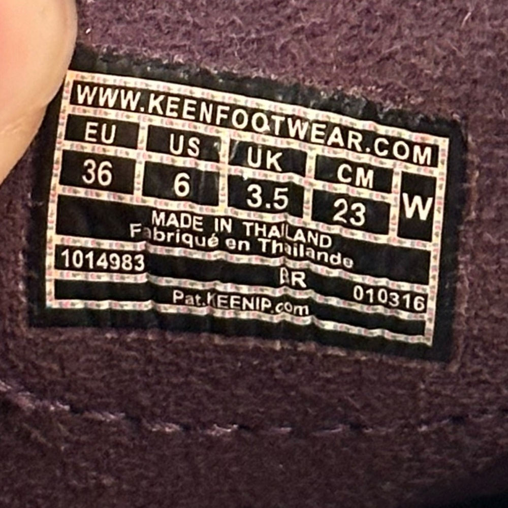 KEEN Uneek Cord Sandal‎ Size 6 - Picture 6 of 7